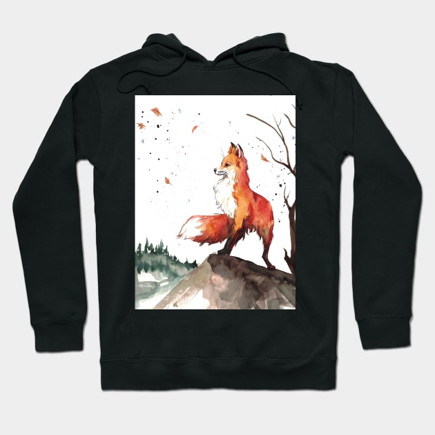 Fox Hoodie by Kira Balan